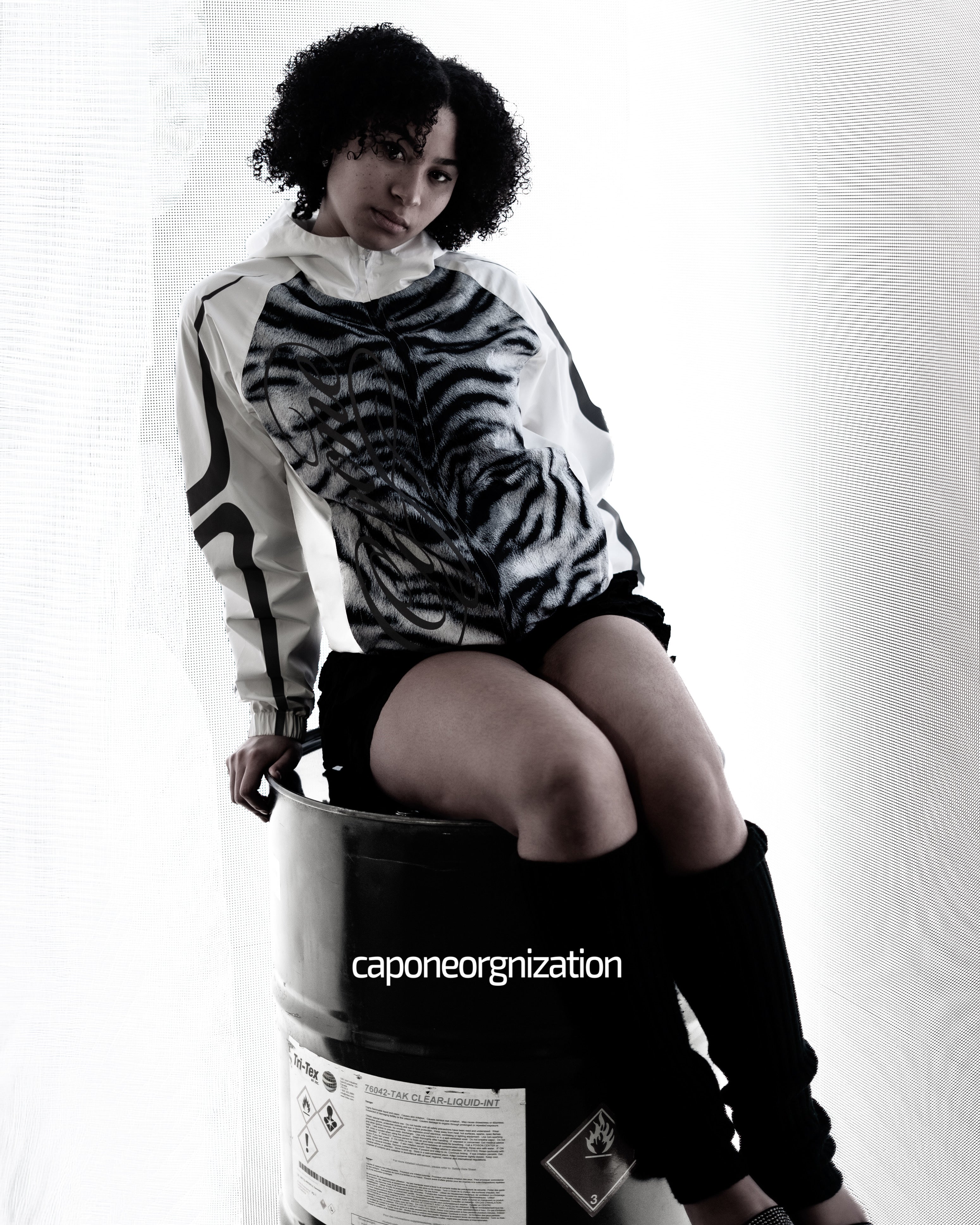 ATR TIGER TRACK TOP [WHITE]