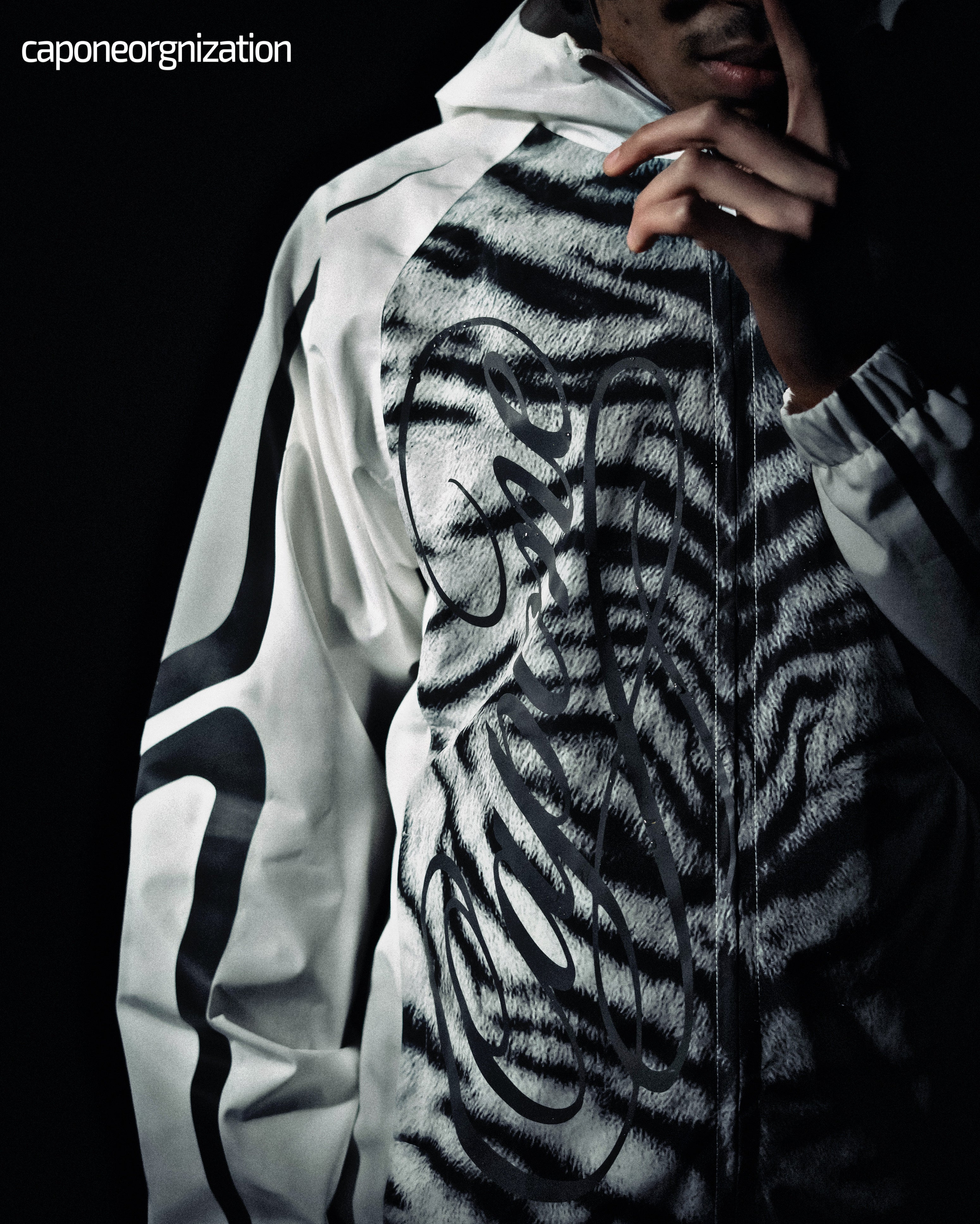 ATR TIGER TRACK TOP [WHITE]
