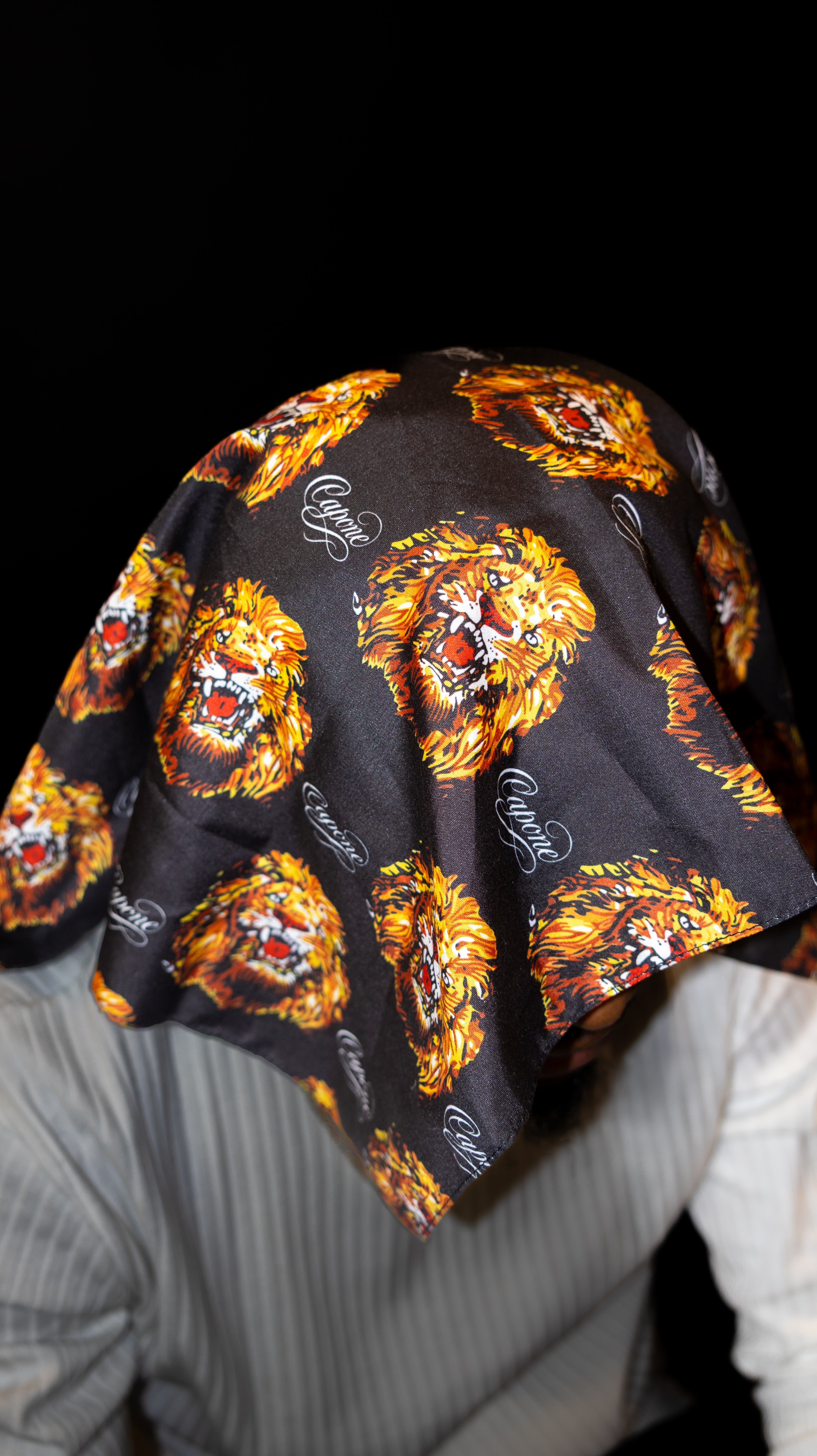 IGBO TRIBAL BANDANA [BLACK]